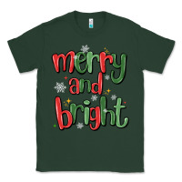 Sports Green merry and bright Classic Tee - MaliasSmallBusiness
