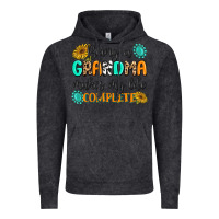 Vintage Black Being a Grandma Makes My Life Complete Vintage Hoodie - MaliasSmallBusiness