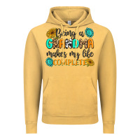 Being A Grandma Makes My Life Complete Vintage Hoodie | Teevron