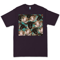 Plum suffolk ewe and merino ram sheeps Premium Tee - BarkalooDesign