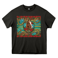 Asphalt western horse horseshoe roses gemstones glitter wooden Heavy Core Tee - Artiststas