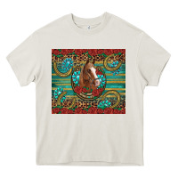 Cream western horse horseshoe roses gemstones glitter wooden Heavy Core Tee - Artiststas