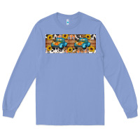 Colony Blue Fall truck Long Sleeve Tee - Artiststas