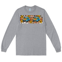 Heather Grey Fall truck Long Sleeve Tee - Artiststas