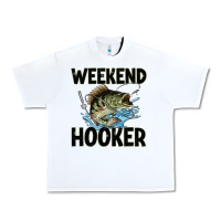 White weekend hooker Urban Heavy Tee - JahusDesignShop