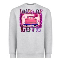 Heather Grey Loads Of Love Heavyweight Sweatshirt - Bettercallsaul