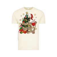 Vintage Arctic sorta scary sorta merry skeleton christmas tree Vintage Tee - MaliasSmallBusiness