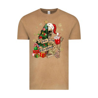 Vintage Camel sorta scary sorta merry skeleton christmas tree Vintage Tee - MaliasSmallBusiness