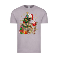 Vintage Zinc sorta scary sorta merry skeleton christmas tree Vintage Tee - MaliasSmallBusiness