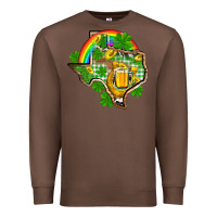 Chestnut Texas St. Patrick's Day Premium Sweatshirt - OliviaCreatesArt