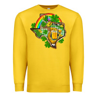 Lemon Texas St. Patrick's Day Premium Sweatshirt - OliviaCreatesArt