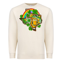 Sandshell Texas St. Patrick's Day Premium Sweatshirt - OliviaCreatesArt