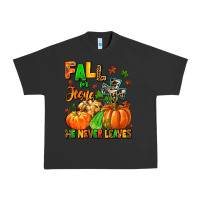 Pigment Black fall for jesus he never leaves Urban Heavy Tee - MaliasSmallBusiness