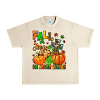 Sandshell fall for jesus he never leaves Urban Heavy Tee - MaliasSmallBusiness