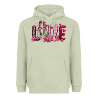 Matcha valentines day love horse Heavyweight Hoodie - OliviaCreatesArt