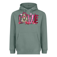 Sage valentines day love horse Heavyweight Hoodie - OliviaCreatesArt