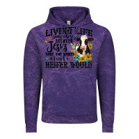 Cloud Purple living life somewhere between jesus take the wheel Vintage Hoodie - MaliasSmallBusiness