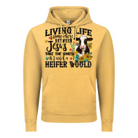 Vintage Mustard living life somewhere between jesus take the wheel Vintage Hoodie - MaliasSmallBusiness