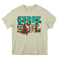 Mossy western gypsy soul horse roses serape aztec leopard Heavy Core Tee - Artiststas