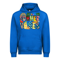 Cobalt Summer Vibes Urban Hoodie - CowhideDigitalArt