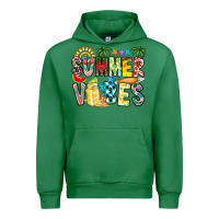 Emerald Summer Vibes Urban Hoodie - CowhideDigitalArt