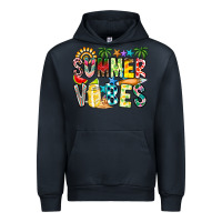 Navy Summer Vibes Urban Hoodie - CowhideDigitalArt