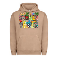 Pigment Burro Summer Vibes Urban Hoodie - CowhideDigitalArt