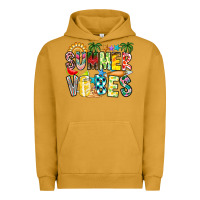 Pigment Peanut Butter Summer Vibes Urban Hoodie - CowhideDigitalArt