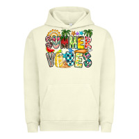 Pigment Pistachio Summer Vibes Urban Hoodie - CowhideDigitalArt