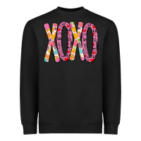 Black Valentine Xoxo Heavyweight Sweatshirt - Bettercallsaul