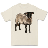 Bone suffolk ewe Premium Tee - BarkalooDesign