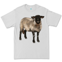 Dove Grey suffolk ewe Premium Tee - BarkalooDesign