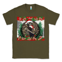Army Green Merry Christmas skeleton Classic Tee - NancyCooperArtShop