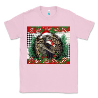Bubblegum Pink Merry Christmas skeleton Classic Tee - NancyCooperArtShop