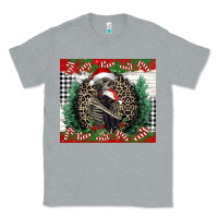 Heather Grey Merry Christmas skeleton Classic Tee - NancyCooperArtShop