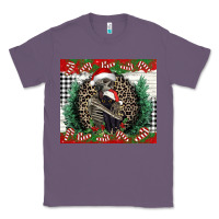 Lavender Merry Christmas skeleton Classic Tee - NancyCooperArtShop