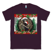 Plum Merry Christmas skeleton Classic Tee - NancyCooperArtShop