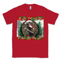 Red Merry Christmas skeleton Classic Tee - NancyCooperArtShop