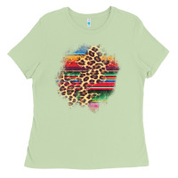 Matcha serape leopard patch Ladies Tee - AdoDesignShop