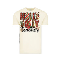 Vintage Arctic holly jolly teacher Vintage Tee - MaliasSmallBusiness