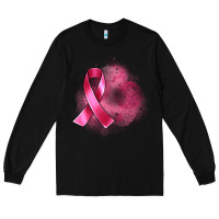 Black breast cancer custom name Long Sleeve Tee - Artiststas