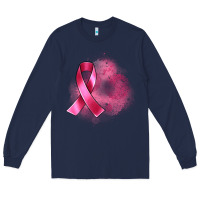 Navy breast cancer custom name Long Sleeve Tee - Artiststas