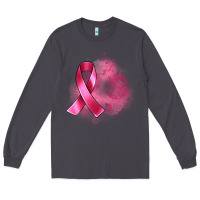 Smoke breast cancer custom name Long Sleeve Tee - Artiststas