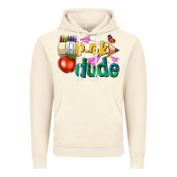 Vintage Artic pre k school pencil dude Vintage Hoodie - NancyCooperArtShop