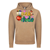 Vintage Coffee pre k school pencil dude Vintage Hoodie - NancyCooperArtShop