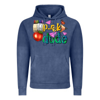 Vintage Denim pre k school pencil dude Vintage Hoodie - NancyCooperArtShop