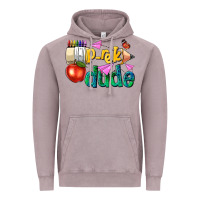 Vintage Zinc pre k school pencil dude Vintage Hoodie - NancyCooperArtShop