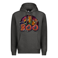 Charcoal Heather boo Premium Hoodie - JahusDesignShop