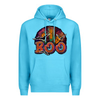 Ocean Blue boo Premium Hoodie - JahusDesignShop