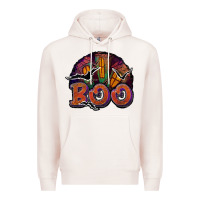 Pale Pink boo Premium Hoodie - JahusDesignShop